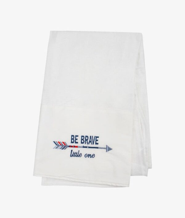 Baby Bath Towel – Be Brave Theme - Image 4