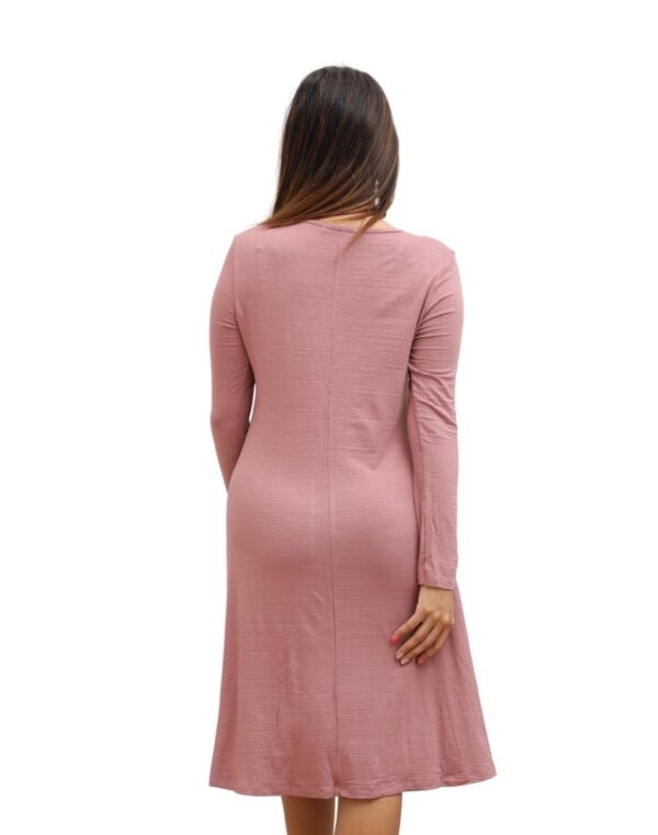 Women's Plain Casual Dress - Image 2