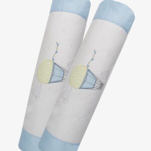 Baby Bolster Pillow Cover – Up, Up & Away Theme
