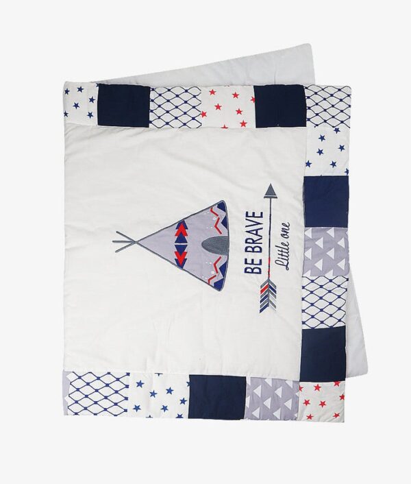 BABY COMFORTER QUILT – BE BRAVE THEME - Image 2