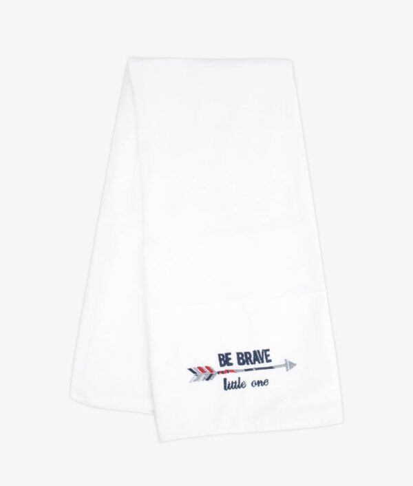 Baby Bath Towel – Be Brave Theme - Image 2