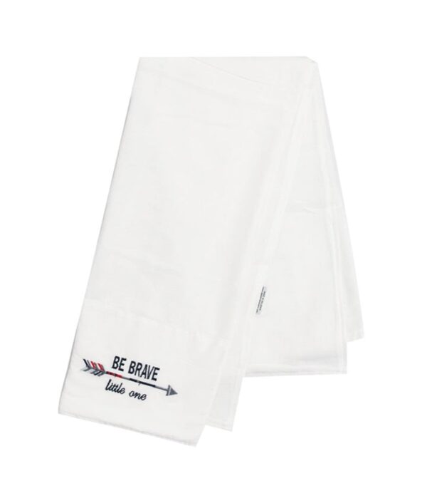 Baby Bath Towel – Be Brave Theme - Image 3