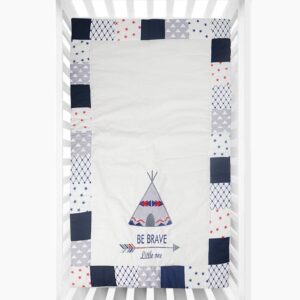 BABY COMFORTER QUILT – BE BRAVE THEME