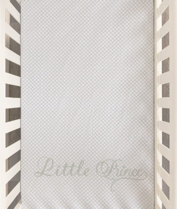 Baby Cot Sheet – Little Prince Theme - Image 2