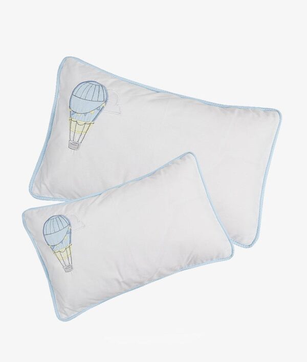 Baby Pillow Covers – Up, Up & Away Theme