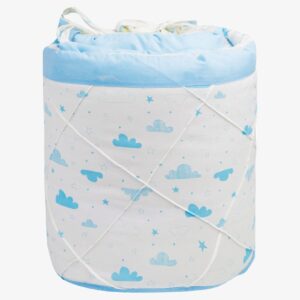 Cot Bumpers – Blue Cloud Theme