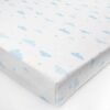 Baby Cot Sheet – Blue Cloud Theme - Image 2