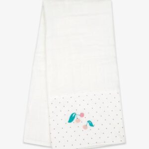 Baby Bath Towel – Cherry Theme