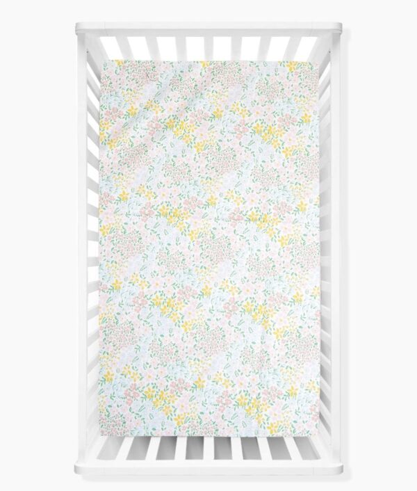 Baby Cot Sheet – Meadow Theme - Image 2