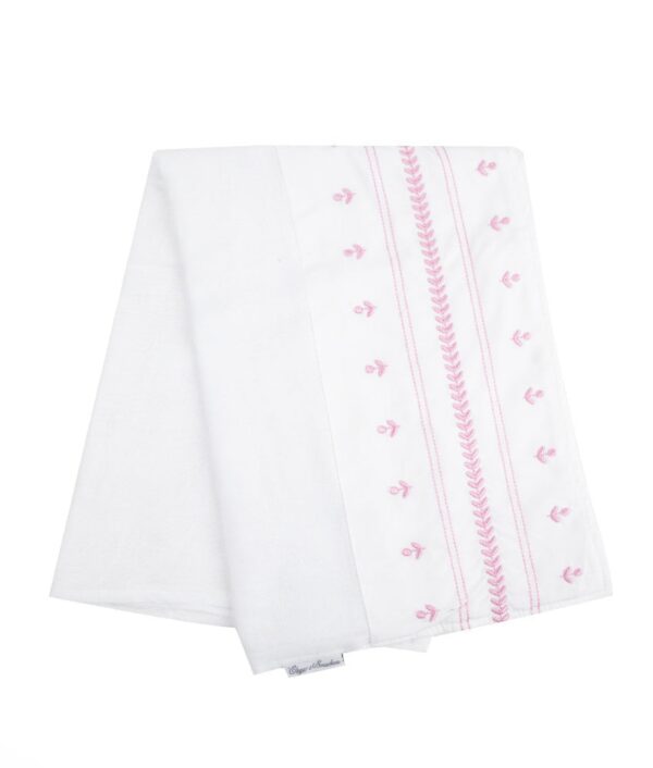 Baby Cot Sheet – Eden Pink Theme - Image 3