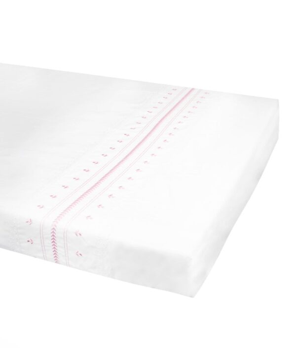 Baby Cot Sheet – Eden Pink Theme - Image 2
