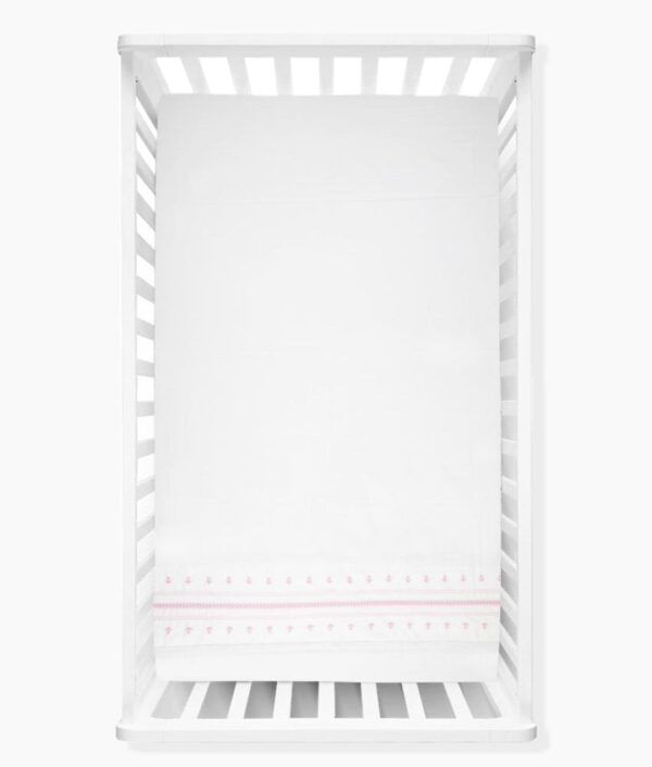 Baby Cot Sheet – Eden Pink Theme