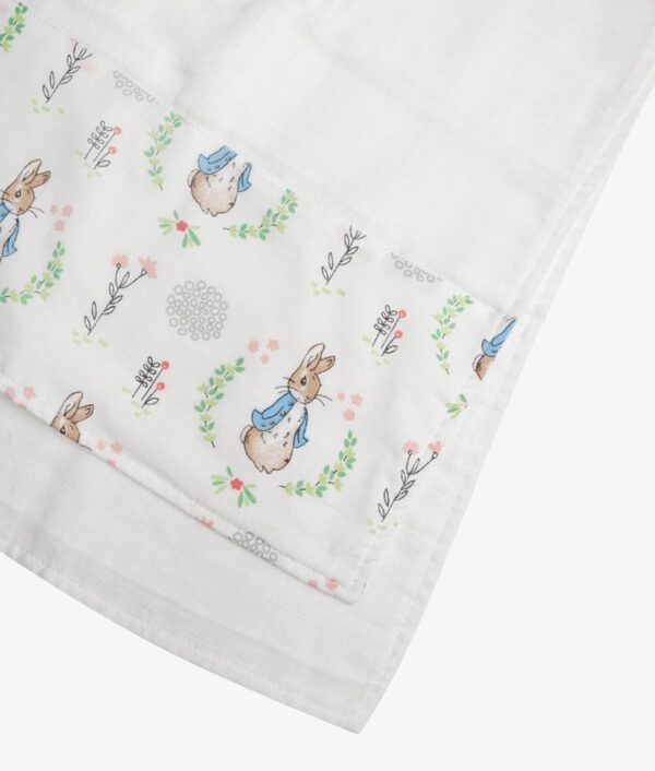 Baby Bath Towel – Peter Rabbit Theme - Image 4