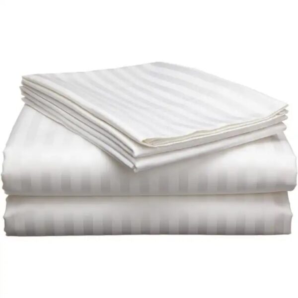 Egyptian Cotton Striped Bedsheet - Image 6