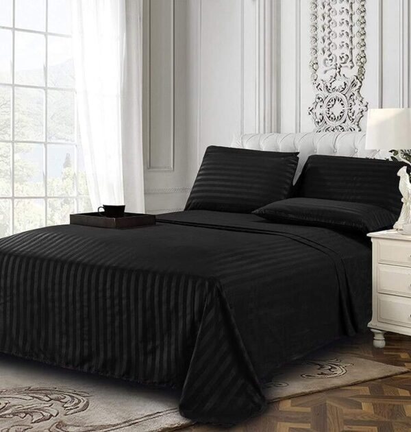 Egyptian Cotton Striped Bedsheet