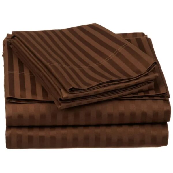 Egyptian Cotton Striped Bedsheet - Image 5