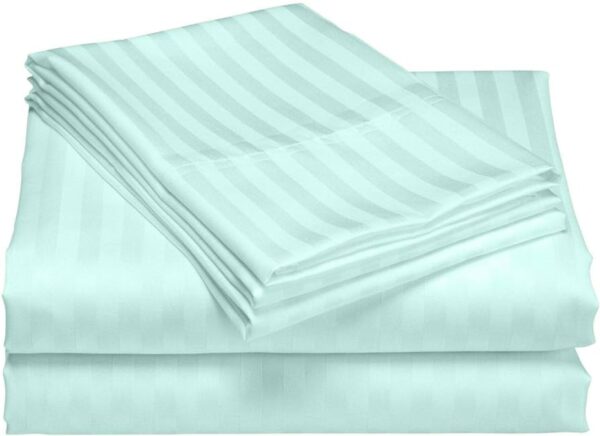 Egyptian Cotton Striped Bedsheet - Image 5