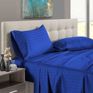 Egyptian Cotton Striped Bedsheet