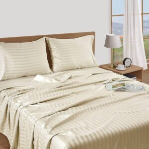 Egyptian Cotton Striped Bedsheet