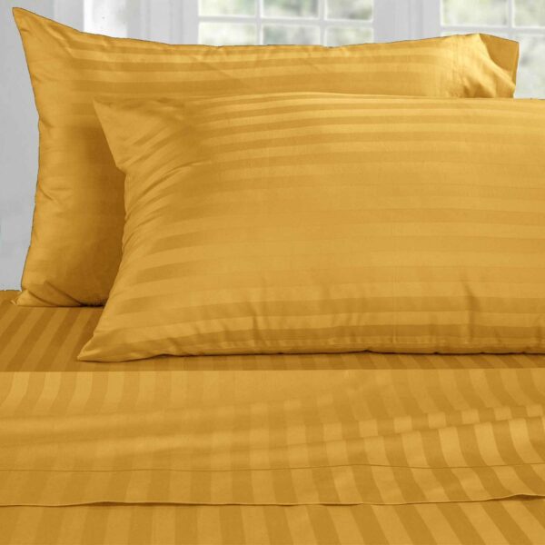 Egyptian Cotton Striped Bedsheet - Image 3