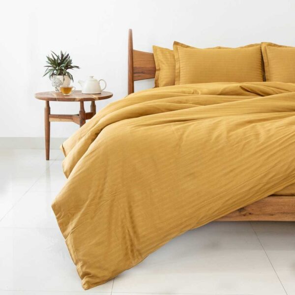 Egyptian Cotton Striped Bedsheet - Image 2