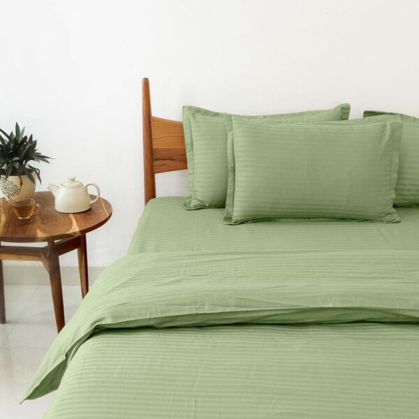 Egyptian Cotton Striped Bedsheet - Image 3