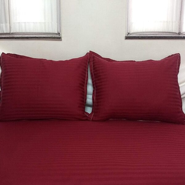 Egyptian Cotton Striped Bedsheet - Image 3