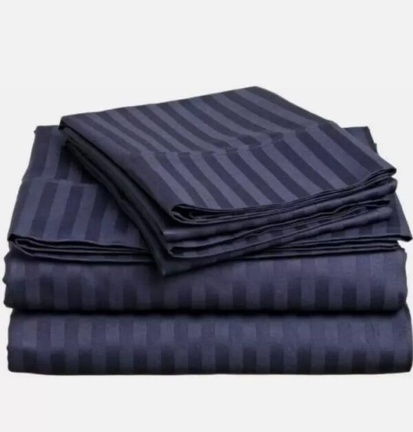 Egyptian Cotton Striped Bedsheet - Image 6