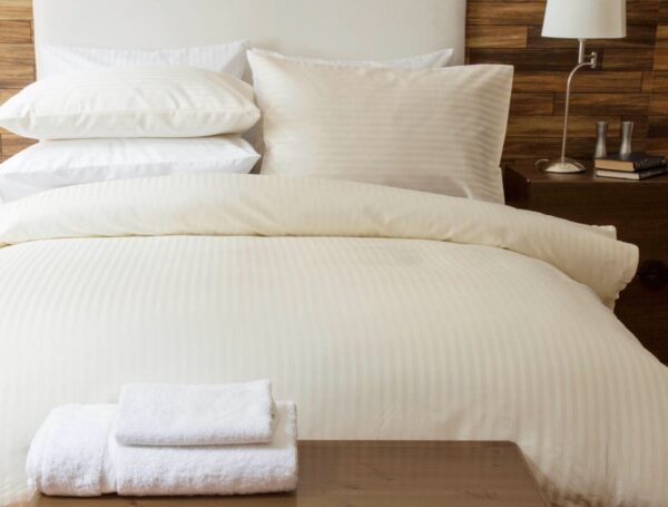 Egyptian Cotton Striped Bedsheet - Image 5