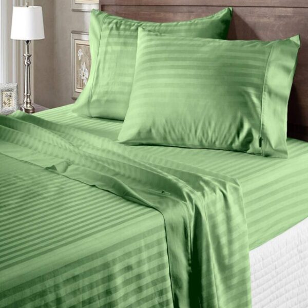 Egyptian Cotton Striped Bedsheet - Image 4