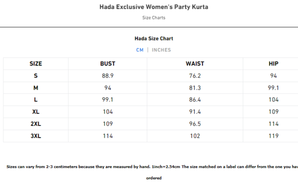 Hada Exclusive Women's Party Kurta - Image 4
