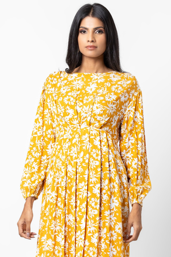 Hada Women's Long Sleeve Printed Casual Dress - Image 2
