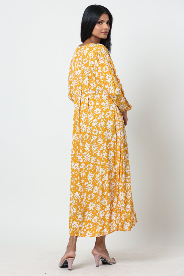 Hada Women's Long Sleeve Printed Casual Dress - Image 5