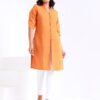 Button Down Kurtha with Mandarin Collar - Image 2