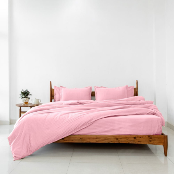 Egyptian Cotton Striped Bedsheet - Image 2